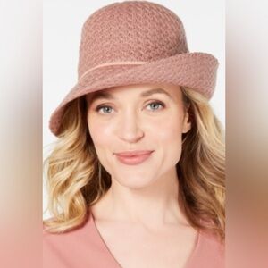 Inc International Concepts 
Packable Sparkle Cloche Hat Mauve
